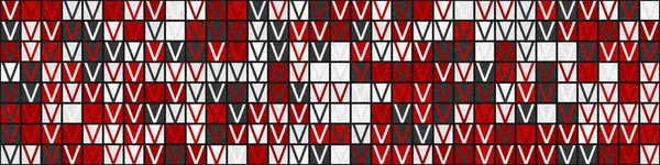 Soyut geometrik desen, üretken hesaplama, vektör illüstrasyonu 