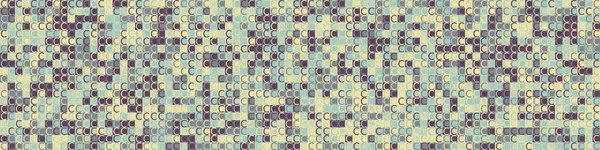 Soyut geometrik desen, üretken hesaplama, vektör illüstrasyonu 