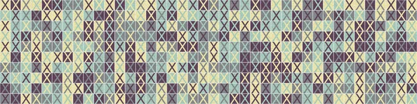 Soyut Geometrik Desen Sanat Çizimi