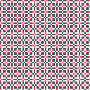 Soyut Çapraz Desen Vektör Sanatı Çizimi