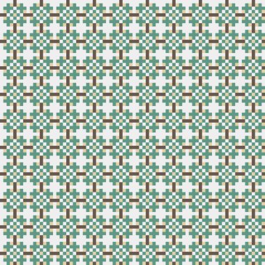 Soyut simetrik çapraz desenli vektör sanat çizimi