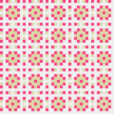 Soyut simetrik çapraz desenli vektör sanat çizimi