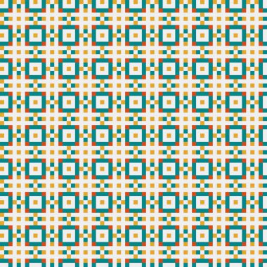 Soyut simetrik çapraz desenli vektör sanat çizimi