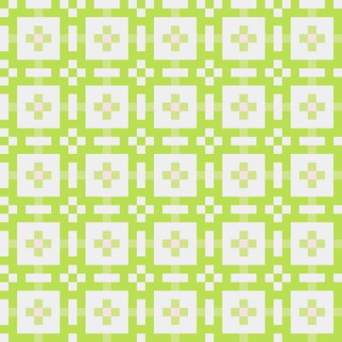 Soyut simetrik çapraz desenli vektör sanat çizimi