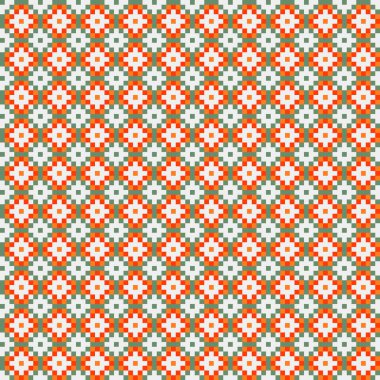 Soyut simetrik model vektör sanat çizimi