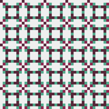 Soyut simetrik model vektör sanat çizimi