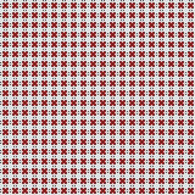 Soyut simetrik çapraz desenli vektör sanat çizimi