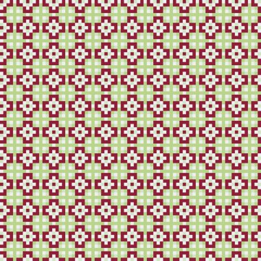 Soyut simetrik çapraz desenli vektör sanat çizimi