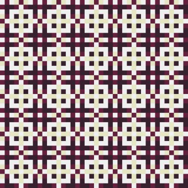 Soyut Çapraz Desen Vektör Sanatı Çizimi