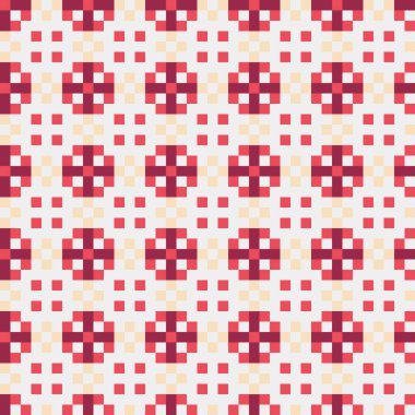 Soyut simetrik model vektör sanat çizimi