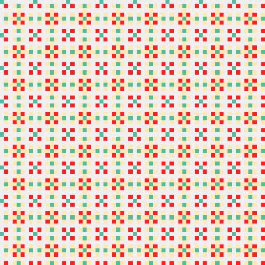 Soyut simetrik çapraz desenli vektör sanat çizimi