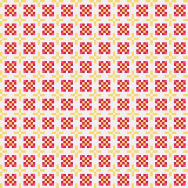 Soyut simetrik çapraz desenli vektör sanat çizimi