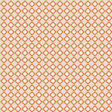 Soyut simetrik çapraz desenli vektör sanat çizimi