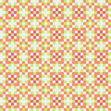 Soyut simetrik çapraz desenli vektör sanat çizimi