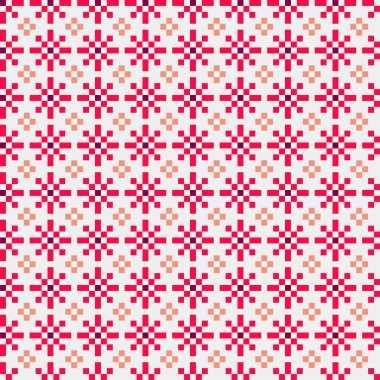 Soyut simetrik çapraz desenli vektör sanat çizimi