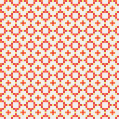 Soyut simetrik model vektör sanat çizimi