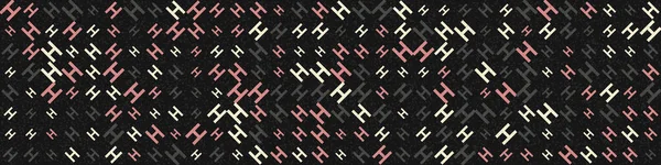 Soyut geometrik desen üretken hesaplama, vektör illüstrasyonu 