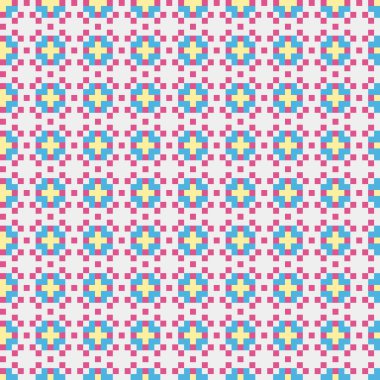 Soyut Çapraz Desen Vektör Sanatı Çizimi