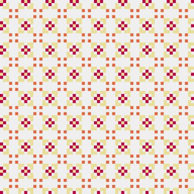 Soyut simetrik çapraz desenli vektör sanat çizimi