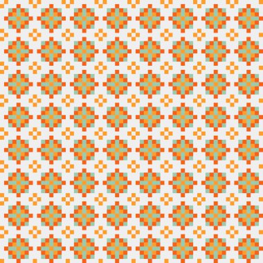 Soyut simetrik çapraz desenli vektör sanat çizimi