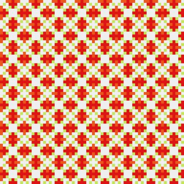 Soyut Çapraz Desen Vektör Sanatı Çizimi