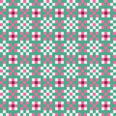 Soyut simetrik çapraz desenli vektör sanat çizimi