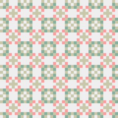 Soyut simetrik çapraz desenli vektör sanat çizimi