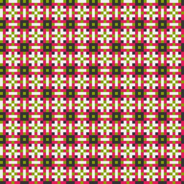 Soyut simetrik model vektör sanat çizimi