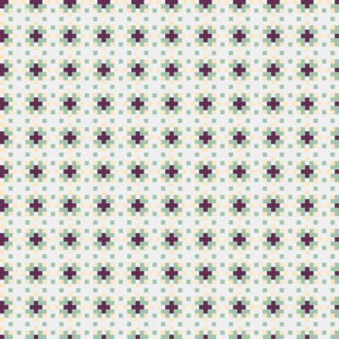 Soyut simetrik çapraz desenli vektör sanat çizimi