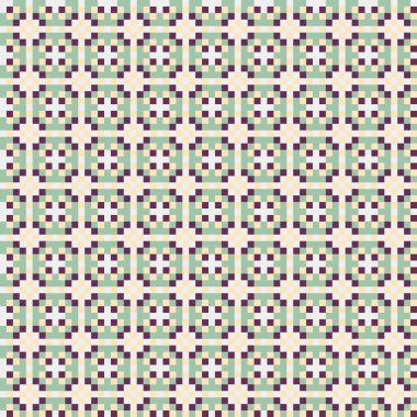 Soyut simetrik çapraz desenli vektör sanat çizimi