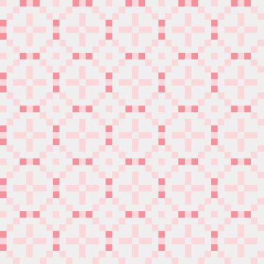 Soyut simetrik çapraz desenli vektör sanat çizimi