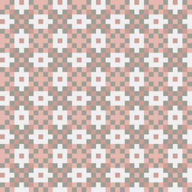 Soyut simetrik çapraz desenli vektör sanat çizimi