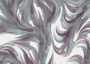 Soyut Perlin Gürültüsü Geometrik Deseni 