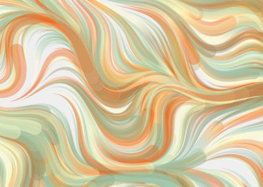 Soyut Perlin Gürültüsü Geometrik Deseni 