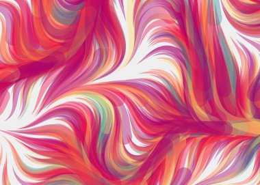 Soyut Perlin Gürültüsü Geometrik Deseni 