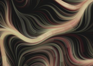 Soyut Perlin Gürültüsü Geometrik Deseni 