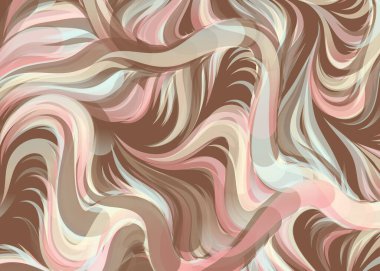 Soyut Perlin Gürültüsü Geometrik Deseni 