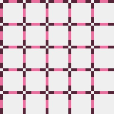 Soyut çapraz desen, üretken hesaplama sanatı, vektör illüstrasyonu