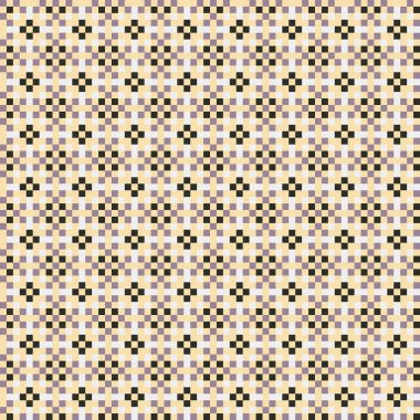 Soyut çapraz desen, üretken hesaplama sanatı, vektör illüstrasyonu