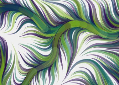 Soyut Perlin Gürültüsü Geometrik Deseni 