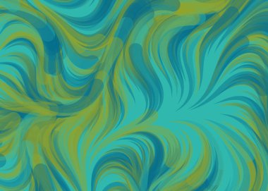 Soyut Perlin Gürültüsü Geometrik Deseni 