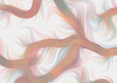 Soyut Perlin Gürültüsü Geometrik Deseni 