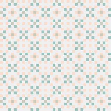 Soyut çapraz desen, üretken hesaplama sanatı, vektör illüstrasyonu