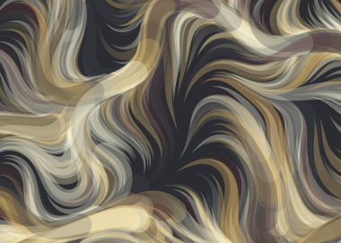 Soyut Perlin Gürültüsü Geometrik Deseni 