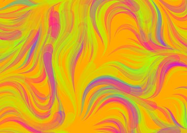 Soyut Perlin Gürültüsü Geometrik Deseni 