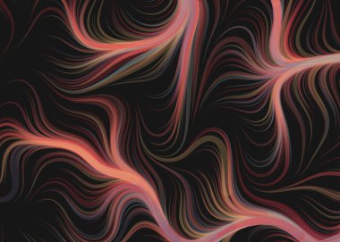 Soyut Gürültü Geometrik Desen çizimi