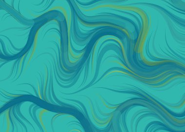 Soyut Perlin Gürültüsü Geometrik Deseni 