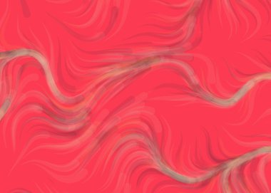 Soyut Perlin Gürültüsü Geometrik Deseni 