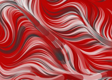 Soyut Perlin Gürültüsü Geometrik Deseni 