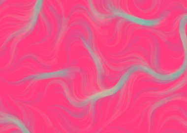 Soyut Perlin Gürültüsü Geometrik Deseni 